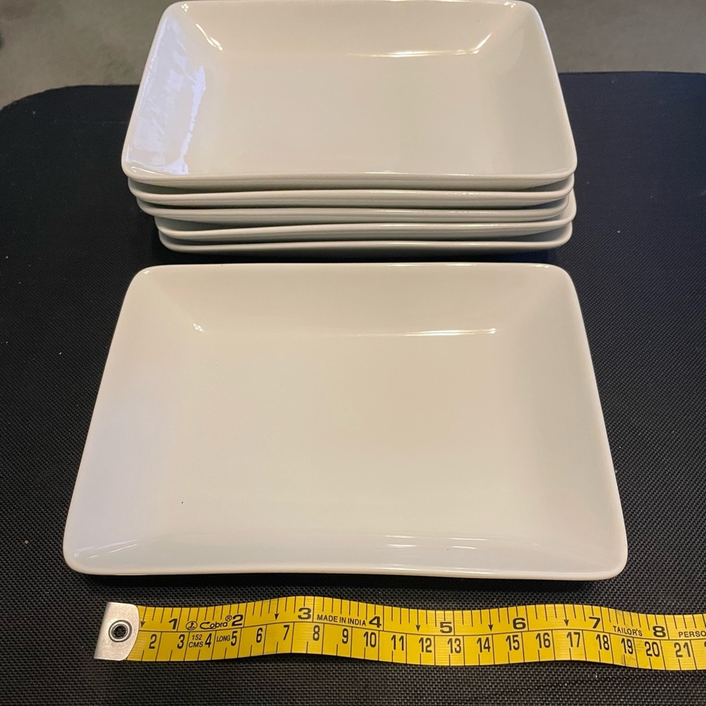 Set of 6 Porcelain Side Plates
